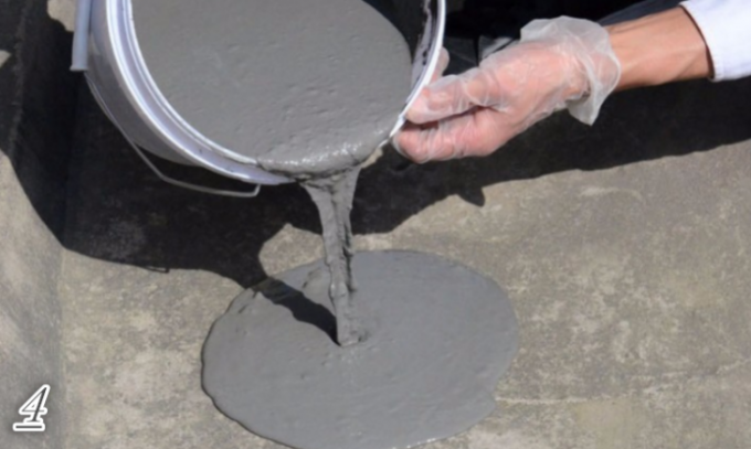 백색 아크릴 중합체 시멘트 방수 기름은 유독했던 문 2 성분을 위한 페인트의 비 기초를 두었습니다