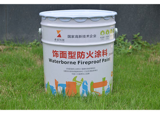 중국 합판을 위한 백색 방화 효력이 있는 페인트를 내화장치하는 30 분은 OSB SPF를 벽으로 막습니다 협력 업체