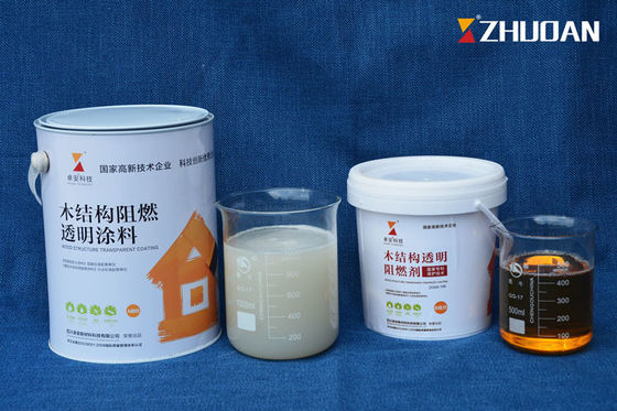중국 투명한 물 - 외부 목제 문을 위한 근거한 방화 효력이 있는 페인트는 클래딩을 재목으로 받칩니다 협력 업체